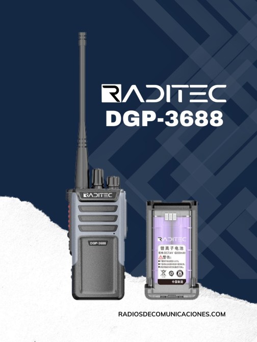 Radio de Comunicación - Raditec -DGP-3688